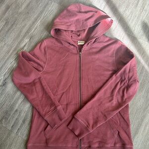 Pink Zip-Up Hoodie